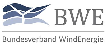 Logo: Bundesverband WindEnergie (BWE) e. V.